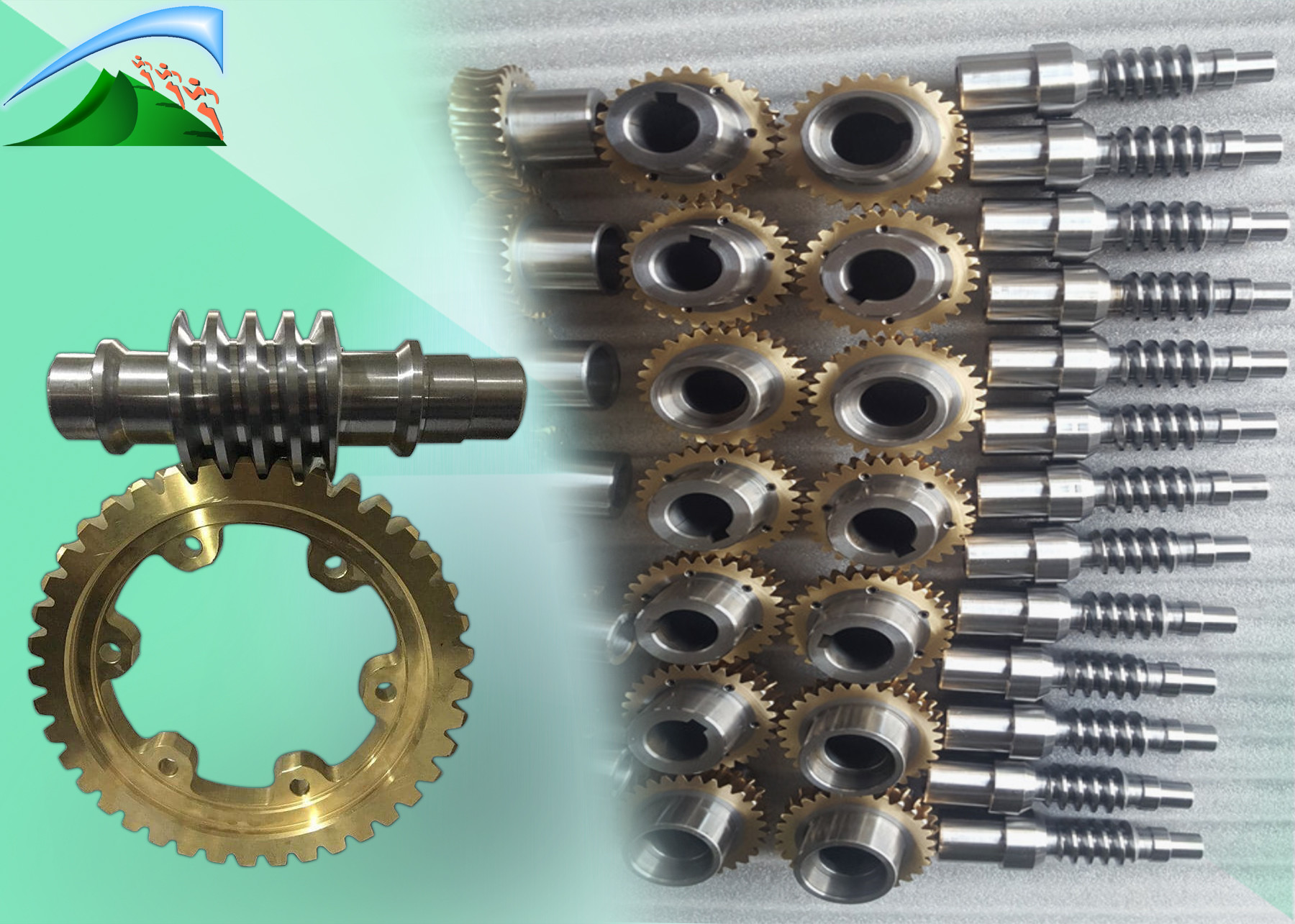 High quality Turbine gear parts made in china, Prototype with high