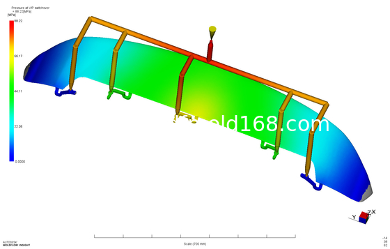 Mold flow assist processing (Gas-assisted Injection Molding)