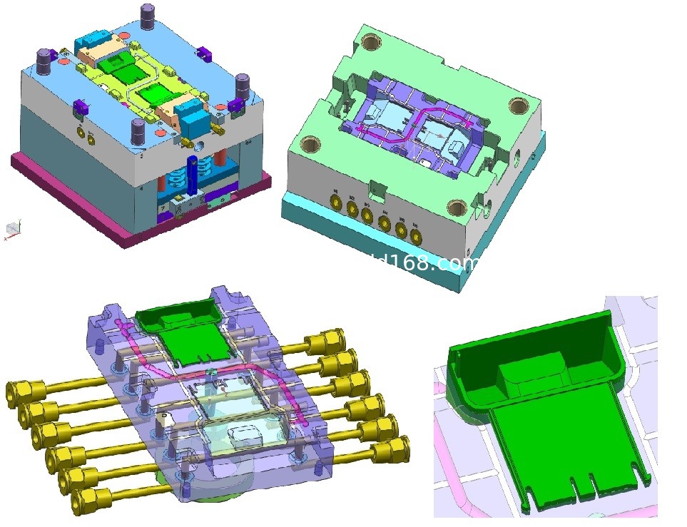 Plastic Mold Deisgn, Colorful Molding And Mould Processing, AC Adapter Moulding, Injection